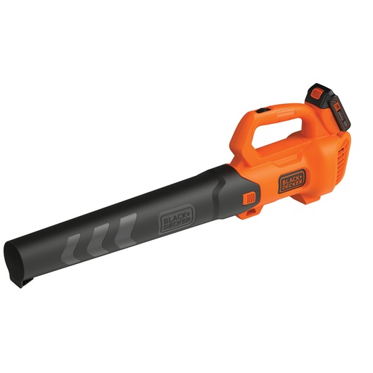 Profile of 20 volt MAX axial leaf blower.