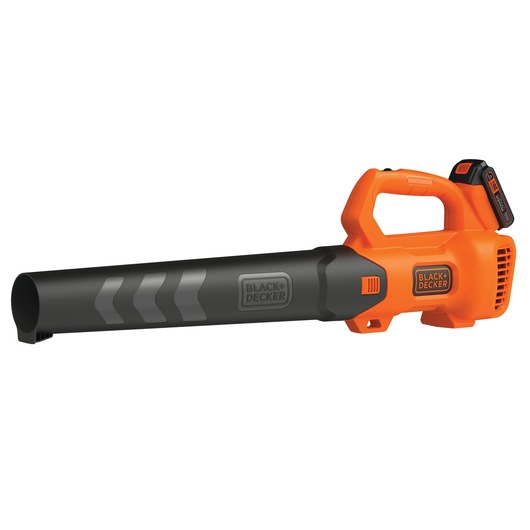 Profile of 20 volt max axial leaf blower.