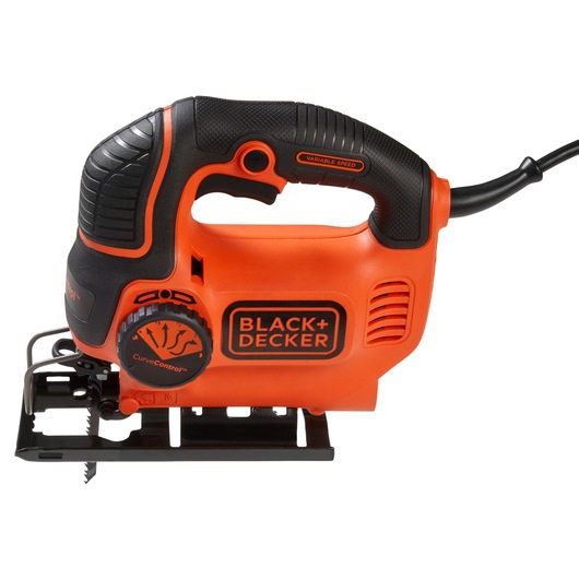 Right profile of black and decker jig saw smart select.