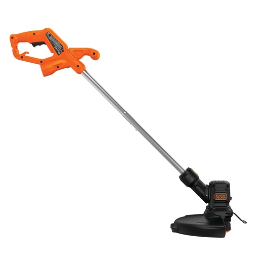 Profile of 4 ampere 13 inch electric string trimmer.