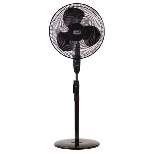 Stand fan with remote.
