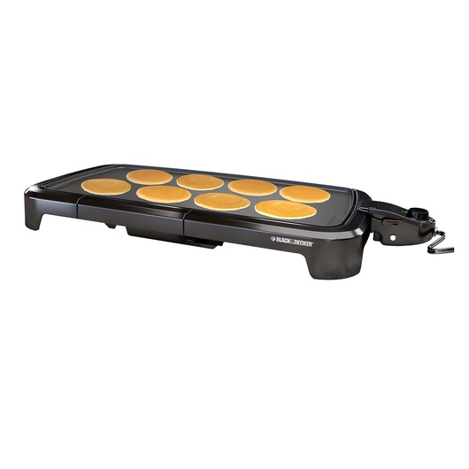 Profile of family size griddle.