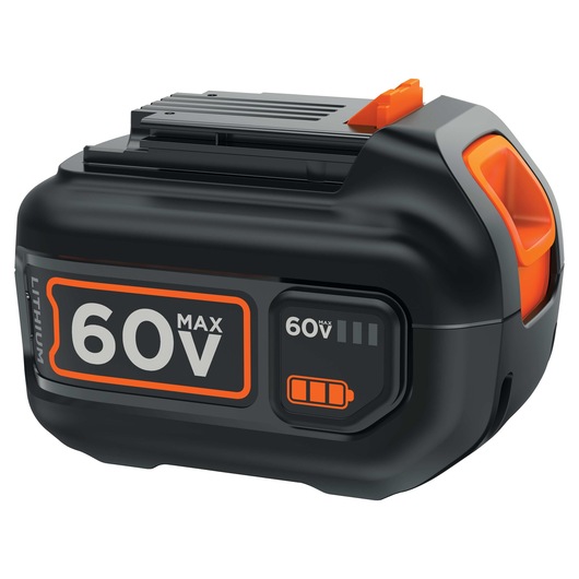 Profile of 60 volt MAX 1 and a half A H Battery.