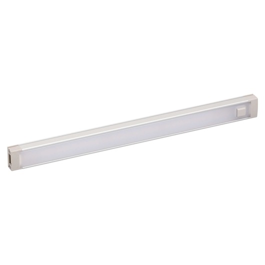 Profile of 9 inch 1 bar LED under cabinet light.