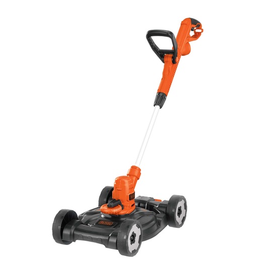Profile of12 inch Electric 3 in 1 Compact Mower.
