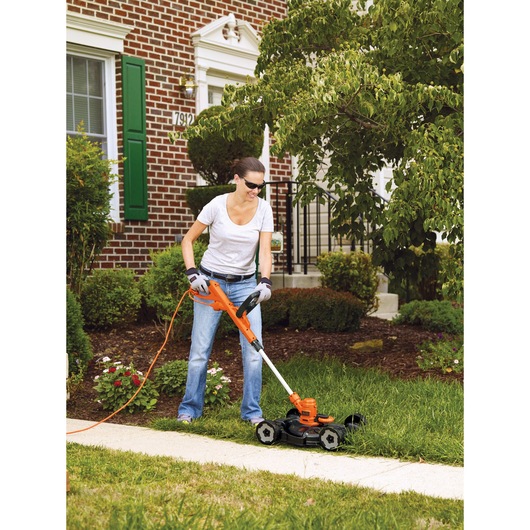 6.5 Amp 12 inch Electric 3-in-1 Compact Mower