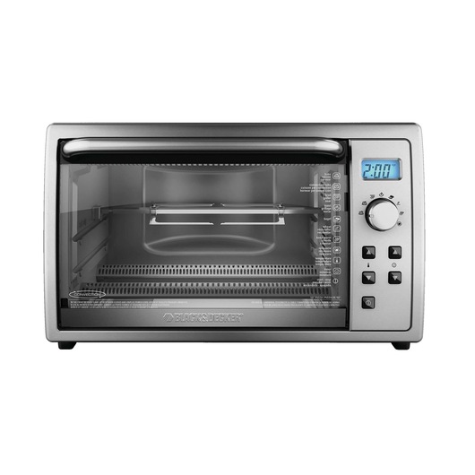 6 Slice Digital Convection Oven with Rotisserie.